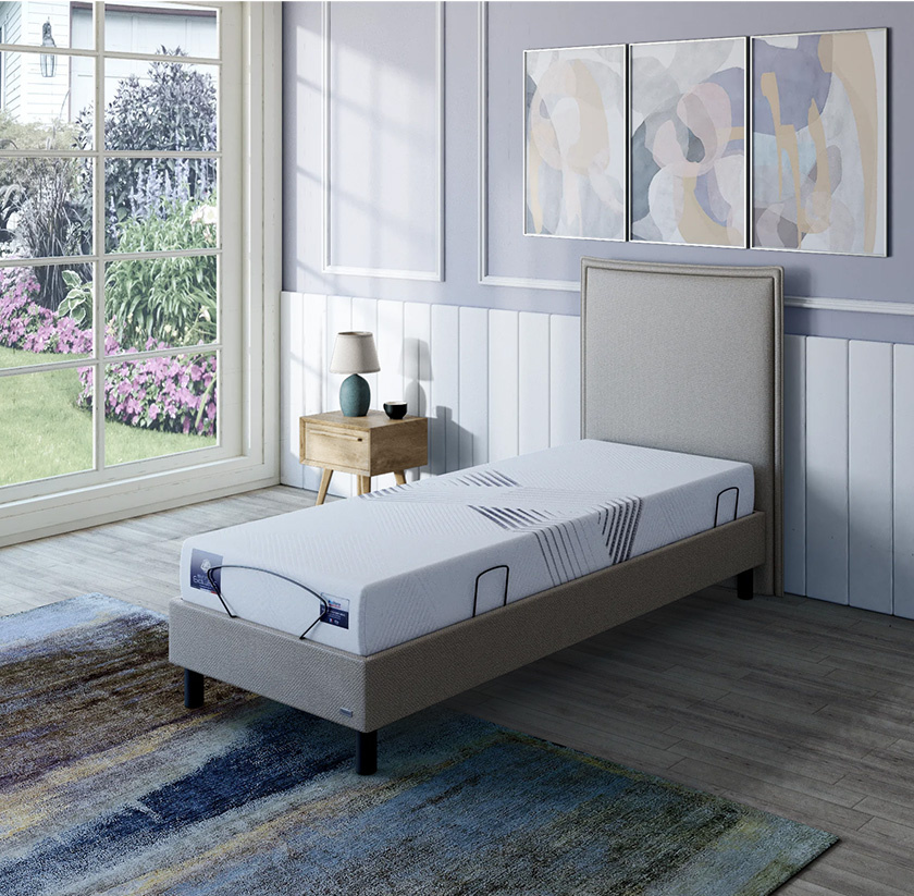 Sommier électrique tapissier solo EUPHORY Sommier électrique tapissier solo EUPHORY