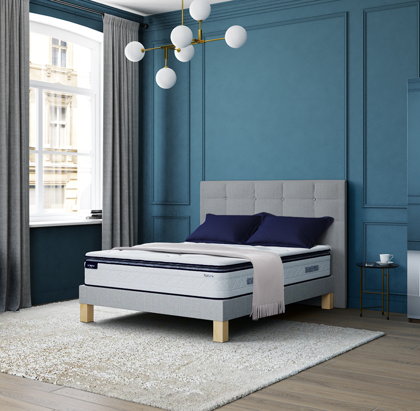 Matelas ressorts ensachés et latex naturel NATURA Matelas ressorts ensachés et latex naturel NATURA