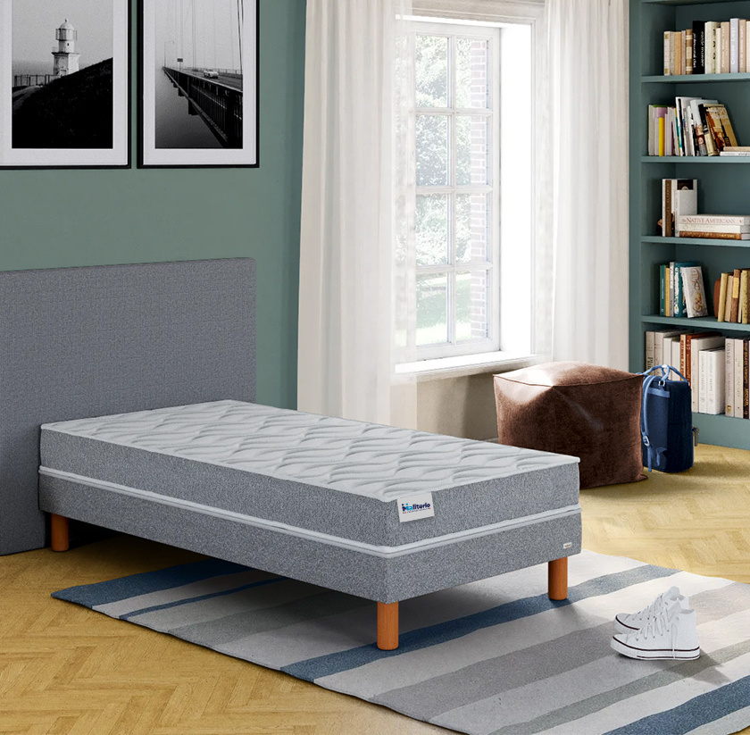 Ensemble matelas mousse Solis et sommier B4 Ensemble matelas mousse Solis et sommier B4