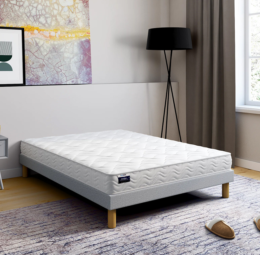 Ensemble literie matelas mousse et latex Roma + sommier B4 Ensemble literie matelas mousse et latex Roma + sommier B4