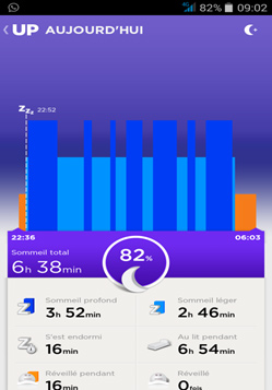 Screenshot 5 Jawbone UP