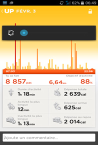 Screenshot 3 Jawbone UP