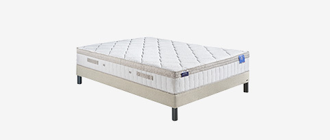 Matelas 140x190 cm - Ressorts Ensachés, Très épais 30 cm AURA SP 30